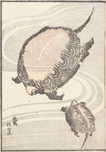 Sayama-ga-ike Pond in Musashi Province by Katsushika Hokusai