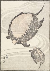 Sayama-ga-ike Pond in Musashi Province by Katsushika Hokusai