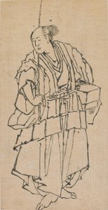 Standing Figure of a Man by Katsushika Hokusai