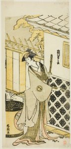 The Actor Segawa Kikunojo III as a Woman of a Samurai Family by Katsushika Hokusai
