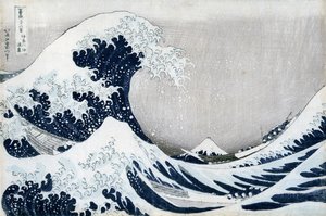 The Great Wave of Kanagawa, from the Series 