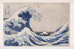 The Hollow of the Deep Sea Wave off Kanagawa by Katsushika Hokusai