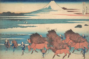 The New Fields at Ono in Suruga Province, ca. 1830-32