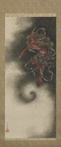 Thunder god, Edo period by Katsushika Hokusai