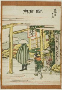 Yokkaichi, from the series "Fifty-three Stations of the Tokaido"