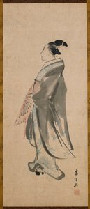 Young man, Edo period by Katsushika Hokusai