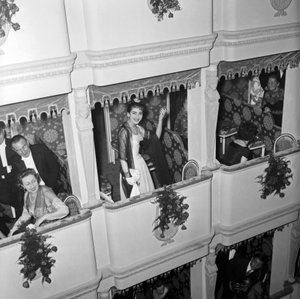 Maria Callas at Piccola Scala Theater by Alec Hunter