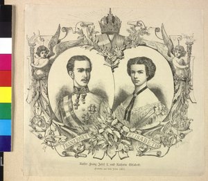 Emperor of Austria and Elisabeth Franz Joseph I by Katzler Katzler