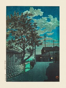 Kamezaki Bishu 1928 by Kawase Hasui