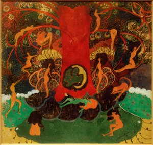 Tree of Life and Dryads by Kazimir Severinovich Malevich