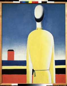 Complicated Premonition. Torso in a Yellow Shirt by Kazimir Severinovich Malevich