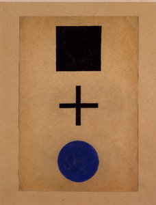 Suprematism: Square, Cross, Circle by Kazimir Severinovich Malevich