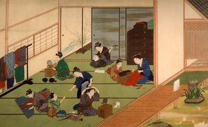 Group of Geishas, Japan, Beginning 19th Century by Keiga Kawahara