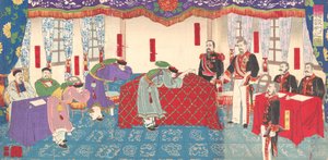 Negotiations after the Sino-Japanese War by Keisai