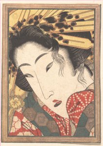 Rejected Geisha from Passions Cooled by Springtime Snow by Keisai Eisen