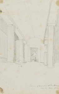 Interior of Excavations at Beni Hassan, Egypt by Kellogg, Miner Kilbourne