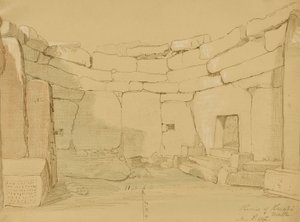 Ruins, Krindi, Malta by Kellogg, Miner Kilbourne