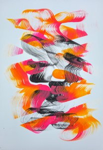 Vibrant Abstract Movement by Kenneth Cowins