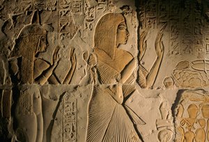 Egypt; Amarna; Archaeology; 18th Dynasty; Tomb of Maya, Saqqara, New Kingdom by Kenneth Garrett