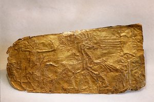 Gold panel from the Tomb of Tutankhamun, New Kingdom, 2002 by Kenneth Garrett