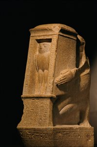 Headless Statue of Sebty Made of Quartzite, New Kingdom, 2002 by Kenneth Garrett
