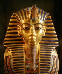King Tutankhamun Gold Funerary Mask, New Kingdom, 2002