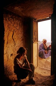 North Tombs, Royal tombs at Amarna, Egypt by Kenneth Garrett