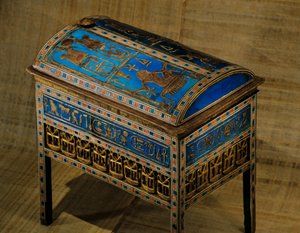 Wooden Chest; Tomb of Yuya; Thuya; KV 46 by Kenneth Garrett