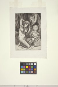Crouching Nude And Standing Nude