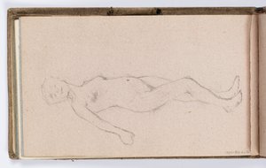 Sketchbook Page: Female Nude