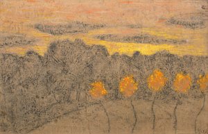 Landscape with Yellow Trees by Ker Xavier Roussel