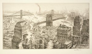 Two Bridges by Kerr Eby