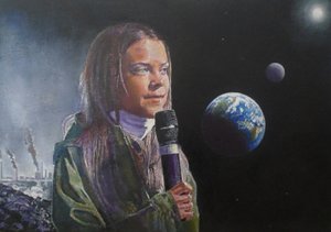 Greta Speaks Out (Wake Up Humanity!) by Kevin Parrish