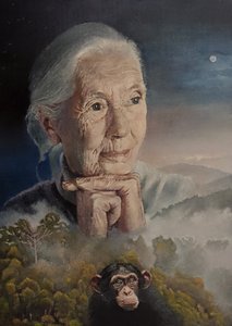 We’re All Connected (The Wisdom Of Jane Goodall) by Kevin Parrish