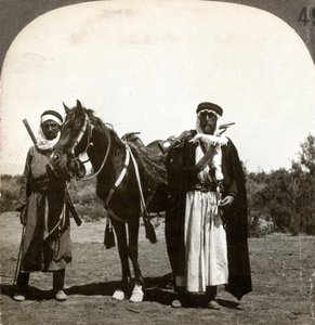 A Sheikh and His Bodyguard, Syria