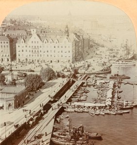 Harbor, Stockholm, Sweden, 1901