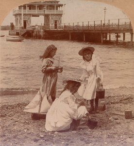 Playing on the Beach