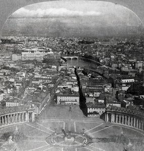 Rome, the Eternal City, from the Balcony of St. Peter