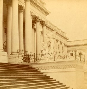 Senate Front, Washington D.C. by Kilburn Brothers