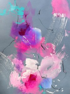 Vibrant Abstract Blooms