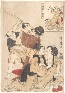 Chushingura Act III by Kitagawa Utamaro