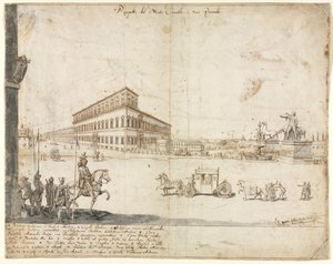 Eighteen Views of Rome: The Quirinale by Kitagawa Utamaro