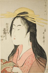 Kisegawa of the Matsubaya, Sasano, Takeno, from the series 