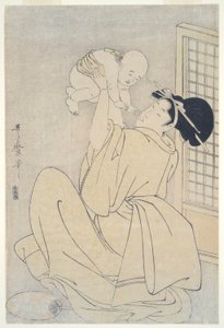 Mother and Child by Kitagawa Utamaro