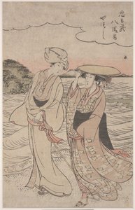No.8 from Chushingura Series by Kitagawa Utamaro