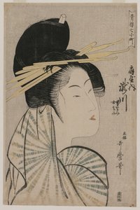 The Courtesan Takigawa of Ogiya by Kitagawa Utamaro