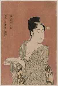 The Faddish Type from the series Ten Types in the Physiognomy of Women by Kitagawa Utamaro