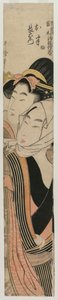 The Lovers Ohan and Choemon by Kitagawa Utamaro