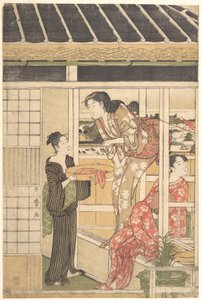 Washing Day by Kitagawa Utamaro