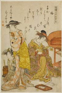 The Courtesan Hitomoto of the Daimonjiya, from the Album 